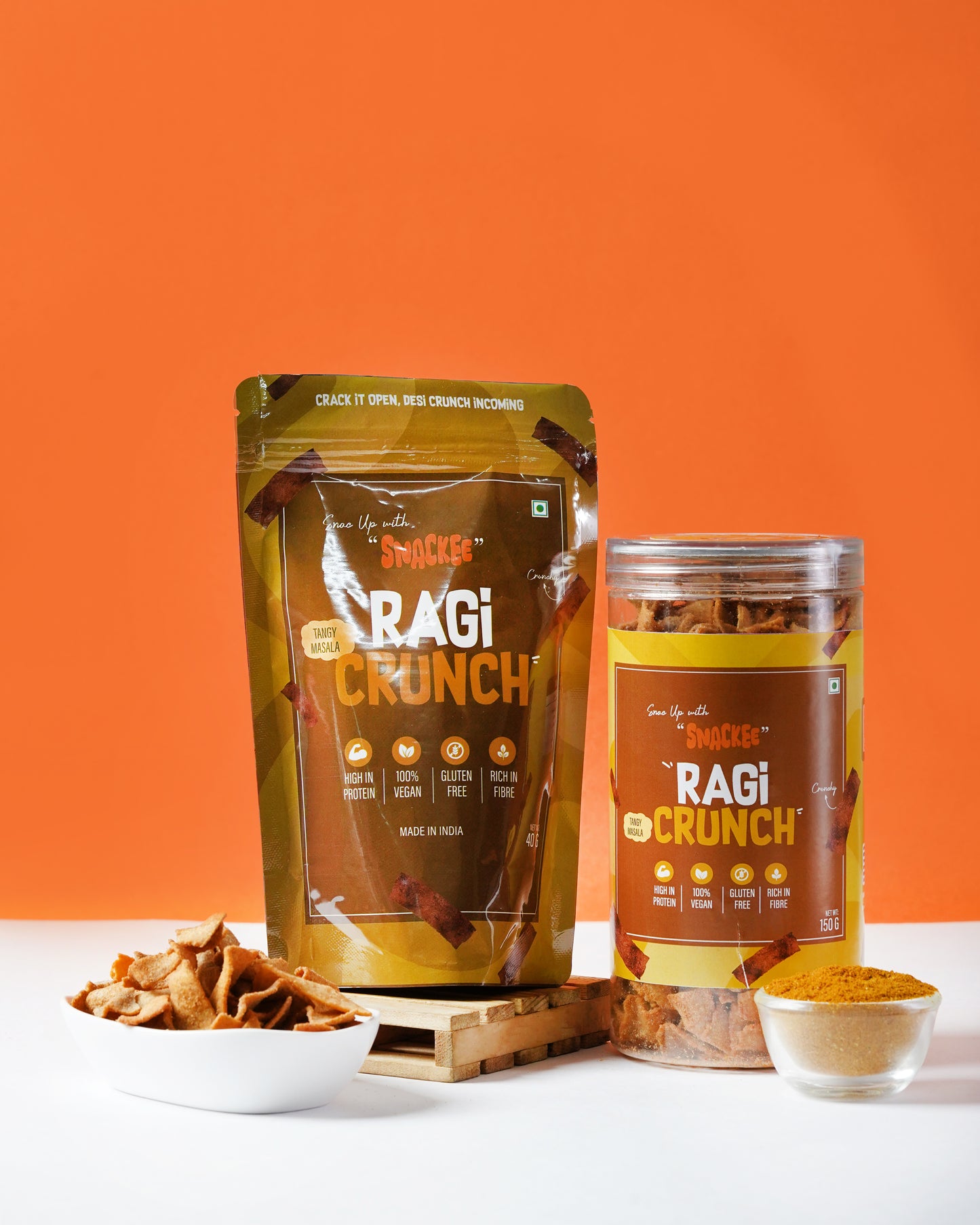 Light and Crispy Ragi Chips